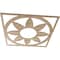 Ekena Millwork Blume Wood Fretwork Pierced Ceiling Medallion, Red Oak, 26"OD x 9"ID x 1/4"T CMWP26X26X0250BLRO - alternate 3